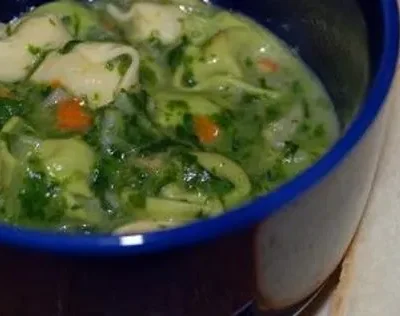 Creamy Spinach Tortellini Soup - Easy One-Pot Recipe