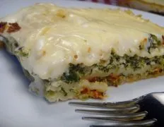 Creamy Spinach White Sauce Lasagna