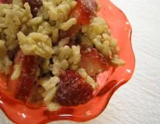 Creamy Strawberry Infused Rice Pudding Recipe