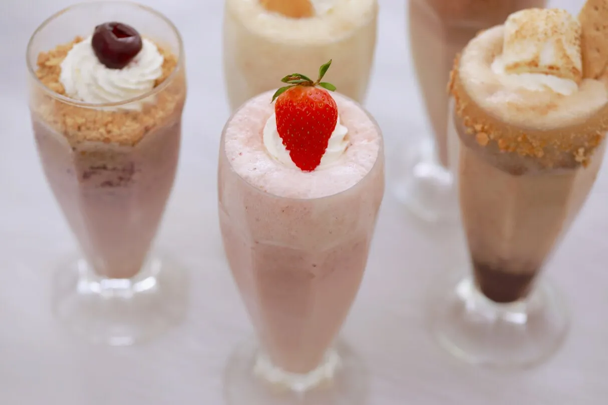 Creamy Strawberry Milkshake Delight