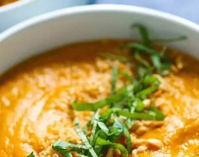 Creamy Sweet Potato And Carrot Bisque Recipe