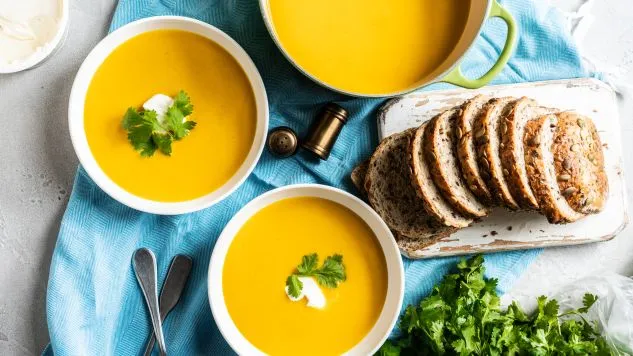 Creamy Sweet Potato and Pear Soup Recipe