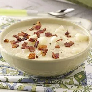 Creamy Swiss Cheese, Ham, and Potato Soup Recipe