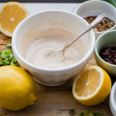 Creamy Tahini Sesame Dip Recipe