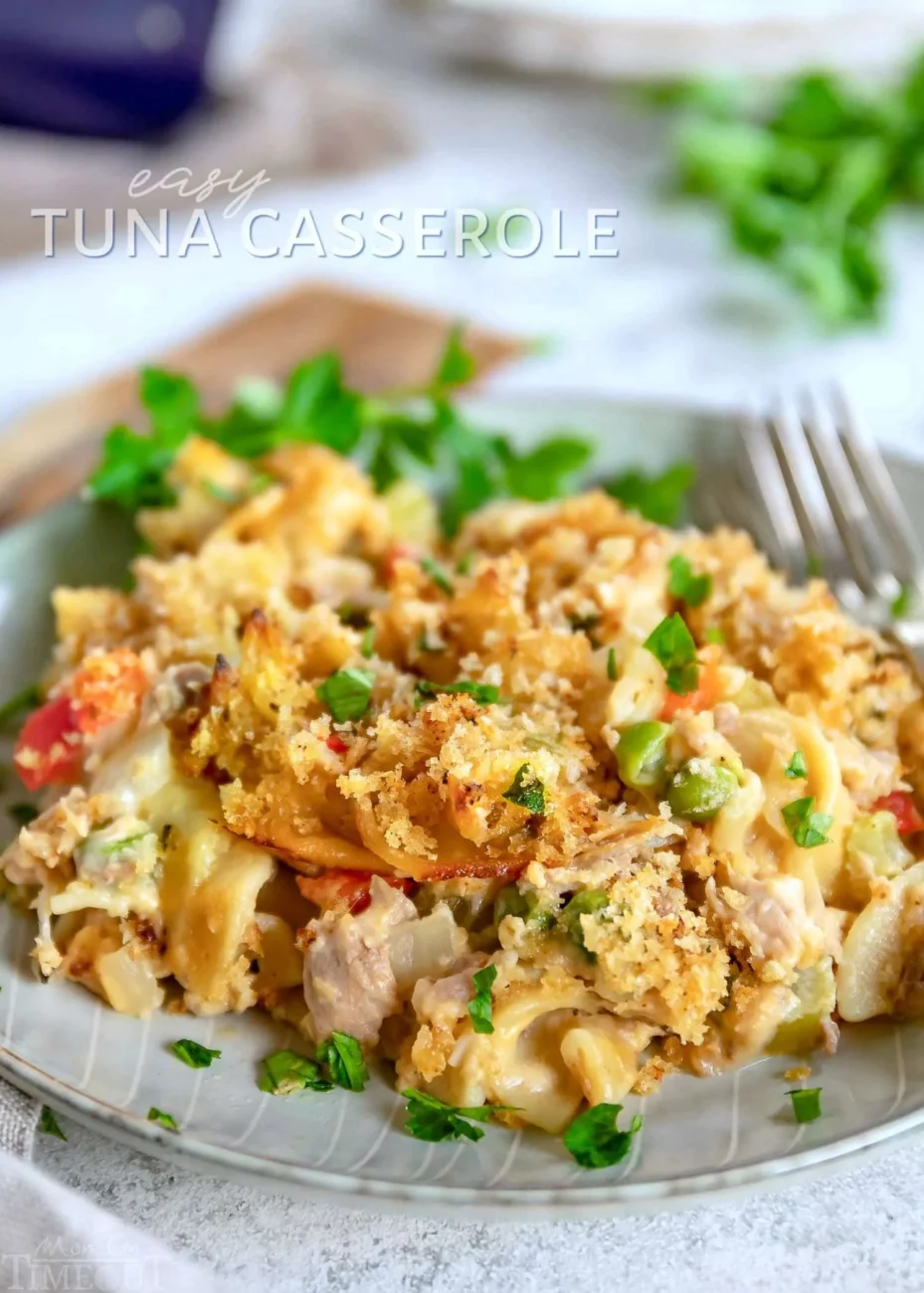 Creamy Tuna Casserole Delight: A Family Favorite Recipe