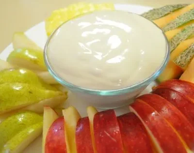 Creamy Vanilla Fruit Dip Delight