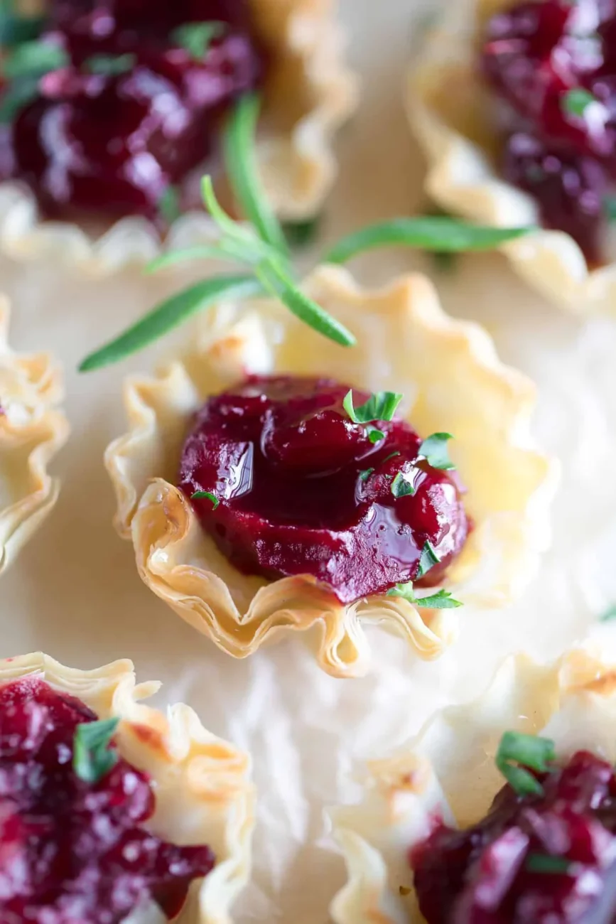 Creamy Whipped Brie With Cranberry Salsa