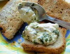 Creamy White Bean Dip Drizzled with Homemade Basil Infused Oil