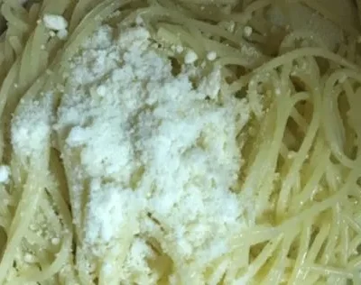 Creamy White Sauce Spaghetti Recipe