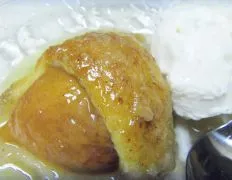 Crescent Roll Peach Dumplings