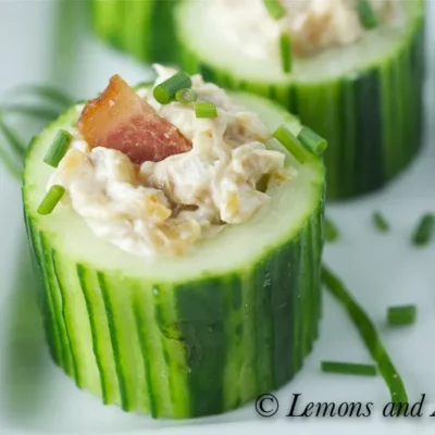 Crisp Cucumber Cups Stuffed With Flavorful Fillings