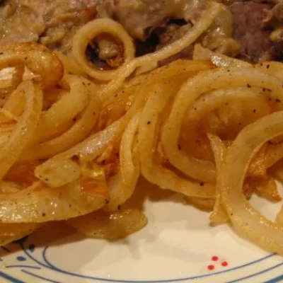 Crisp Fried Onions Stegte Log