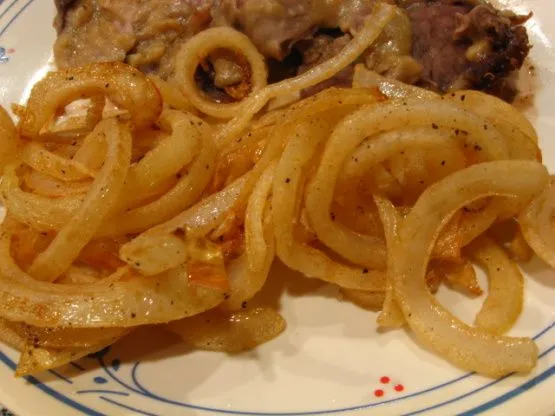 Crisp Fried Onions Stegte Log