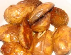 Crisp Garlic Yukon Gold Potatoes