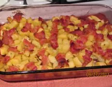 Crisp Potato And Bacon Casserole