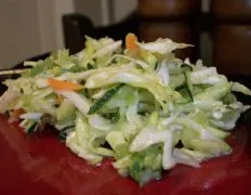 Crisp Zucchini Slaw: A Refreshing Twist on Classic Coleslaw