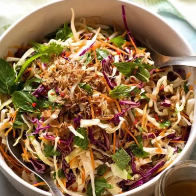 Crisp And Tangy Asian-Inspired Slaw Recipe