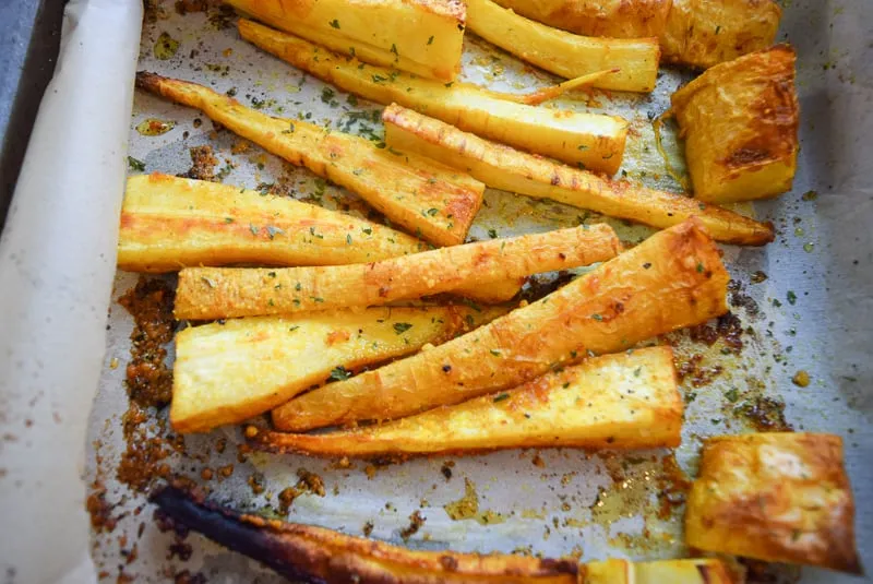 Crisped Parsnips