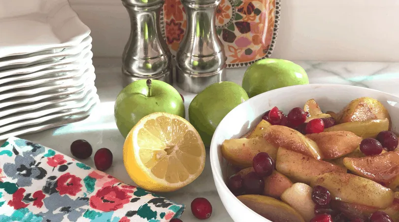 Crispy Apple and Cranberry Stir-Fry Delight