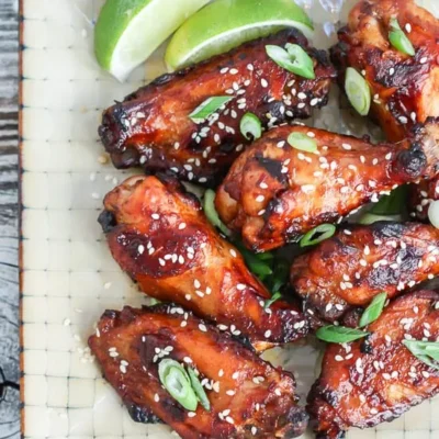 Crispy Asian-Style Spicy Chicken Wings Recipe