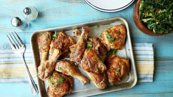 Crispy Baked Chicken Leg Quarters Very