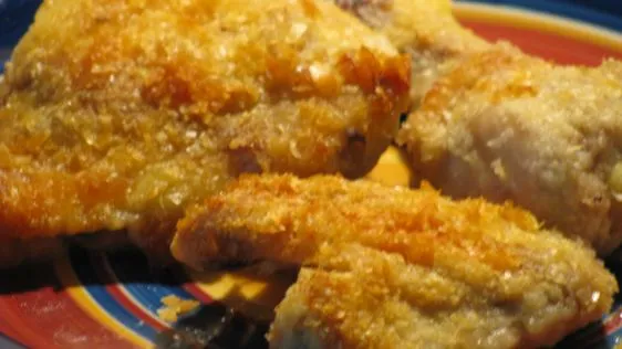 Crispy Baked Chicken Made With Instant