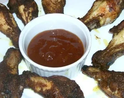 Crispy Baked Chicken Wings With Exotic Spice Blend