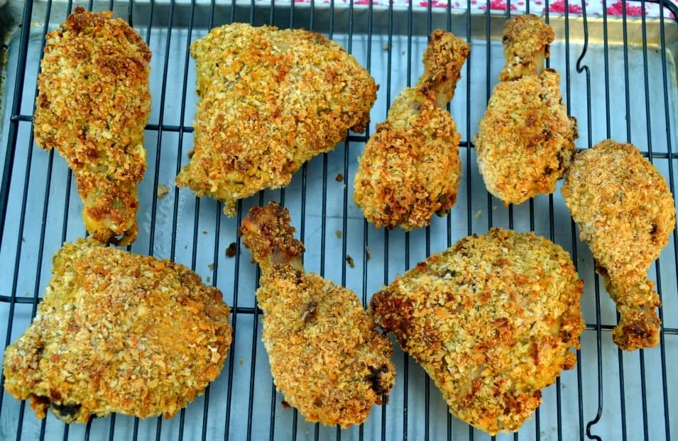 Crispy Baked Chicken with a Kick: Oven-Fried Perfection