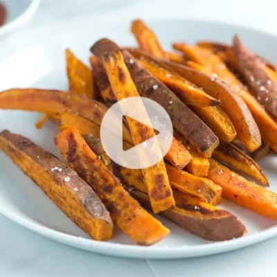 Crispy Baked Sweet Potato Fries Recipe