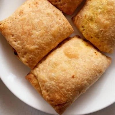 Crispy Baked Veggie Puff Pastry Bites