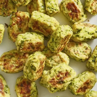 Crispy Baked Zucchini Bites - Healthy Snack Recipe