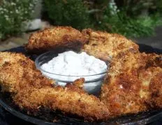 Crispy Breaded And Baked Chicken Wings