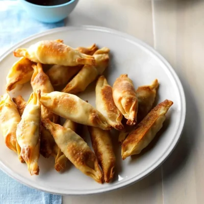 Crispy Chicken Wonton Wraps Delight