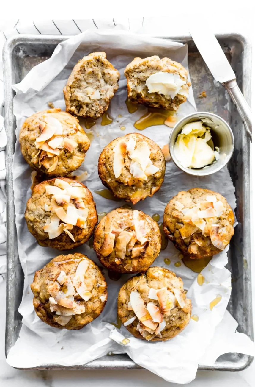 Crispy Coconut-Banana Drop Cookies Recipe