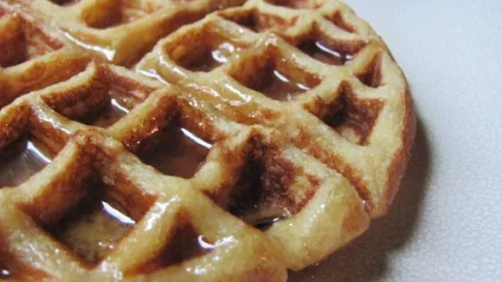 Crispy Cornmeal Waffles