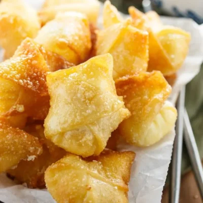 Crispy Cream Cheese Wontons: A Sweet Delight