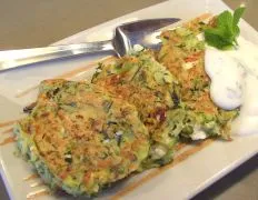 Crispy Dill Zucchini Fritters Recipe