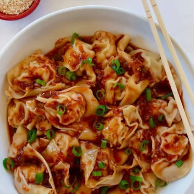 Crispy Firecracker Chicken Wontons Recipe