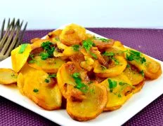 Crispy Fried Potatoes with Caramelized Onions Recipe