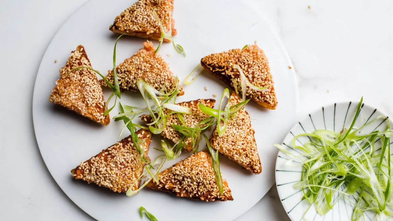 Crispy Golden Shrimp Toast Recipe