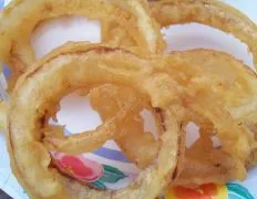 Crispy Golden Tempura Onion Rings Recipe
