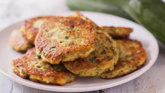 Crispy Golden Zucchini Fritters Recipe