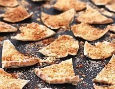 Crispy Homemade Pita Chips With Exotic Spices