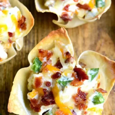 Crispy Homemade Wonton Bites: Perfect Party Appetizer