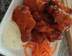 Crispy Honey Glazed Hot Wings Recipe