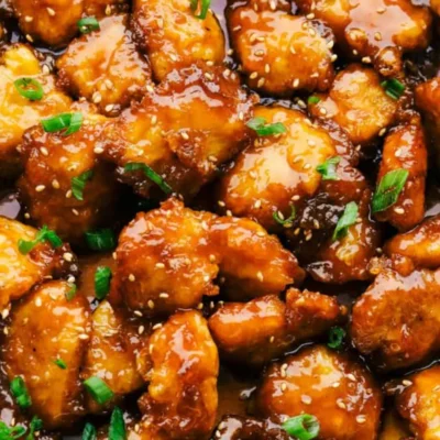 Crispy Honey Glazed Sweet And Sour Chicken Recipe