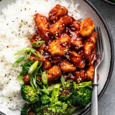 Crispy Honey-Sesame Chicken Strips Recipe