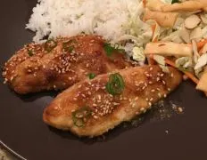 Crispy Honey-Sesame Chicken Strips Recipe