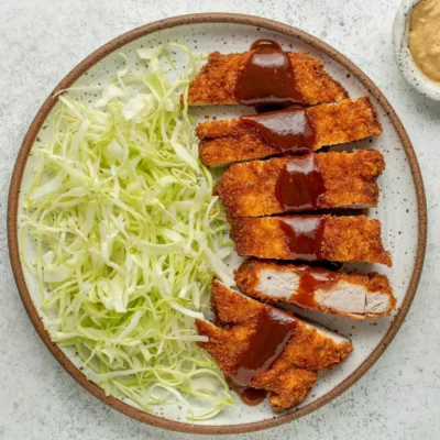 Crispy Japanese Tonkatsu Pork Cutlet Recipe