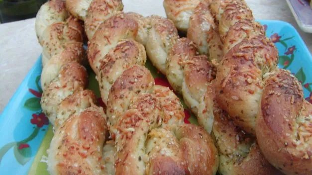 Crispy Olive Twist Breadsticks Recipe